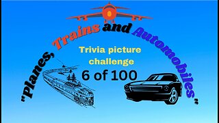 Planes Trains and Automobiles Trivia Puzzle 6 of 100