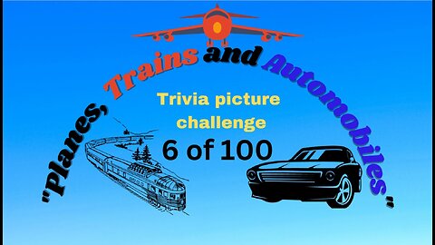 Planes Trains and Automobiles Trivia Puzzle 6 of 100