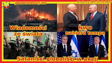 Wiadomości ze świata NWO nabiera tempa Syjoniści globaliści w akcji