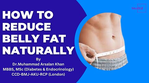 How to reduce belly fat naturally