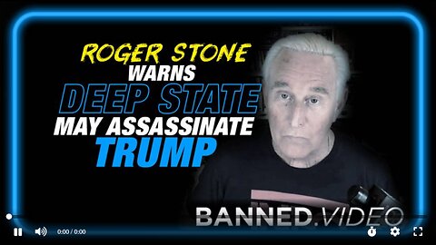 Deep State May Assassinate Trump, Warns Roger Stone 💀