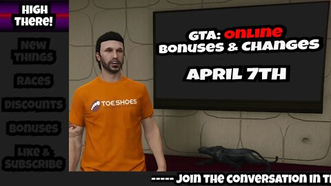 "Triple & Double Cash" GTA Online News April 7th, 2022 | GTA V