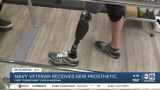 Valley veteran receives first ‘power knee’ in state