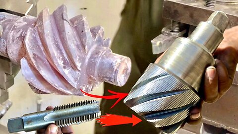 Process of Converting Pinion into Heavy Thread Cutter of a Truck