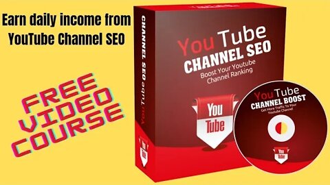 Earn daily income from YouTube Channel SEO (free video course) #sabircool