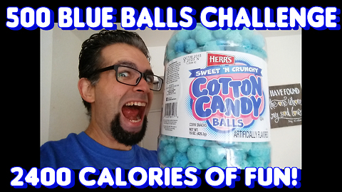 500 Blue Balls Challenge vs FreakEating