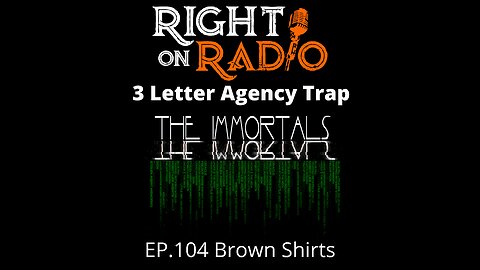 Right On Radio Episode #104 - Brown Shirts Intro (February 2021)