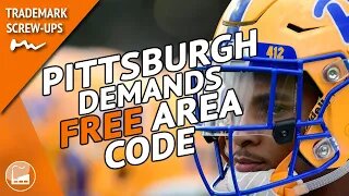 Pittsburgh Fans Unhappy About Trademarked Area Code | TM Screw-Ups