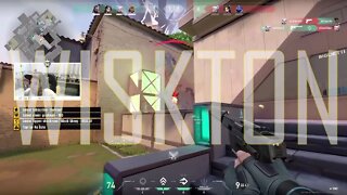 WISKTON FIRST VALORANT Frag Movie