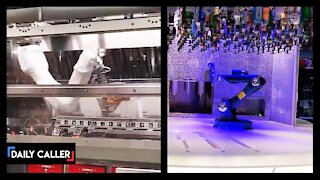 Robot Seen Working As A Fry Cook