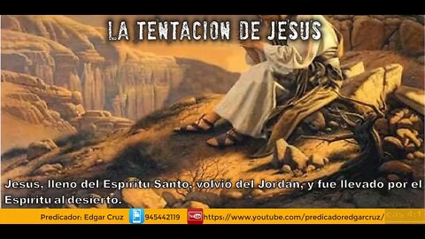 Predicación de Juan el Bautista - Bautismo de Jesús - Tentación de Jesús - EDGAR CRUZ MINISTRIES