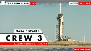 HAPPENING NOW! SpaceX Crew-3 Final Countdown to Launch