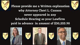 US Supreme Court Complaints - Cheri L. Cannon Esq Martindale - Did Not Provided Legal Contract With Signature, Did Not Provided Receipts In Amount Of 1.5 Million Pesos Did Not Provided Copies Of The Settlement Summary Charts -- EEOC - DCBAR - BBB - USA