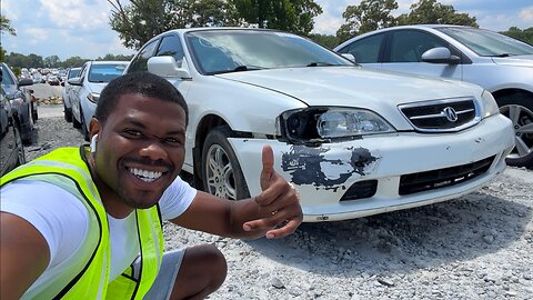 BUYING THE CHEAPEST CAR THAT RUNS & DRIVES FROM COPART SALVAGE AUTO AUCTION! *$100 CHEAP CAR*