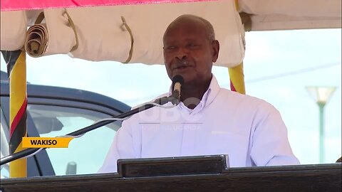 PRESIDENT MUSEVENI URGES SCIENTISTS TO WORK ON HIV VACCINE AS A PRIORITY