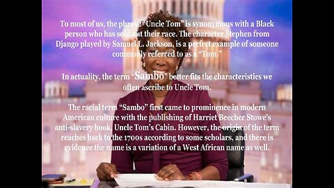 TECN.TV / Joy Reid & Roland Martin: The Sambo~Quimbo Media Seeks to Steal. Kill & Destroy