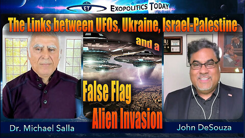 The Links Between UFO's, Ukraine, The Middle East, and a False Flag Alien Invasion! | Michael Salla, "Exopolitcs Today".