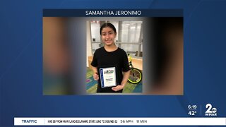 Samantha Jeronimo is the December 2022 winner of the Chick-fil-A Everyday Heroes award