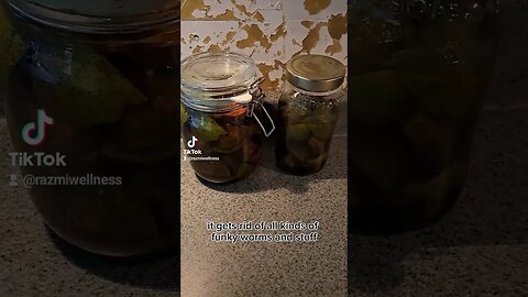 Homemade Black Walnut Tincture and Broccoli Sprouts!