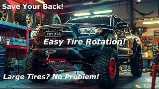 Have you ever done a tire rotation this easy?