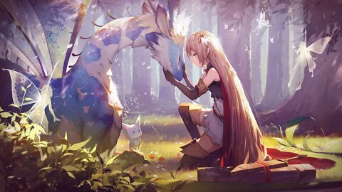 Relaxing Magical Forest Music for Reading - Dragon Girl ★663