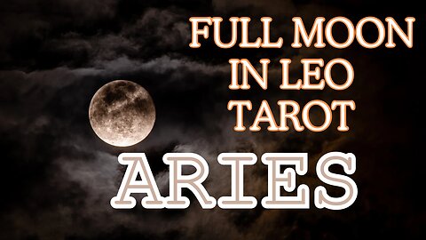 Aries ♈️ - A Fountain of creation! Full Moon 🌕 in Leo tarot reading #aries #tarotary #tarot