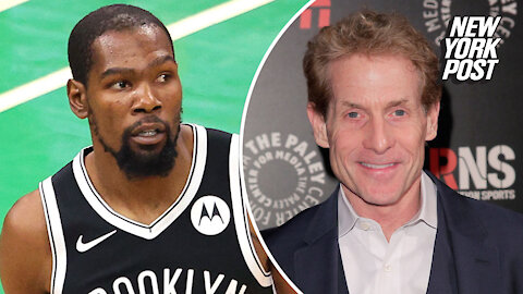 Kevin Durant claps back at gushing Skip Bayless praise: 'Really don't like u'