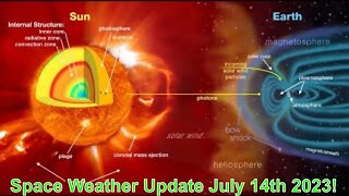 Space Weather Update Live With World News Report Today July 14th 2023!