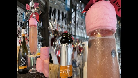 Hash Kitchen's Mega Glitter Bomb Mimosa is the biggest mimosa in Arizona - Appetite AZ