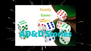 Family Game Night: AD&D Stories: Creativity