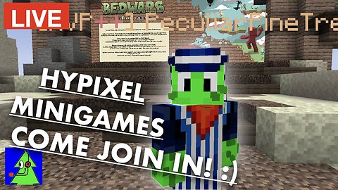 Random Minigame Spin Wheel! Hypixel Minigames With Viewers! Minecraft Live Stream on Rumble (Rumble Exclusive)