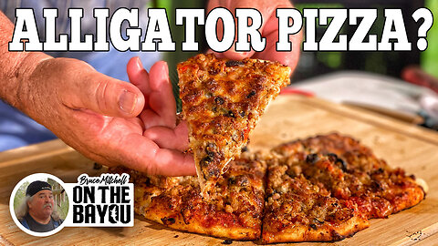 Alligator Pizza with Bruce Mitchell | Blackstone Griddles