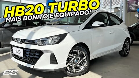 NOVO HYUNDAI HB20 COMFORT TURBO 2023 MATOU A CONCORRÊNCIA! MELHOR QUE ONIX, ARGO E 208?