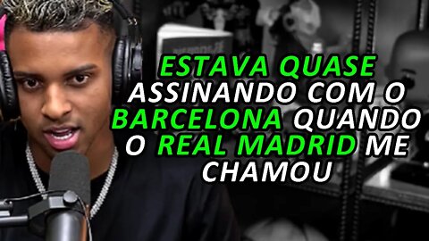 RODRYGO GOES SOBRE QUANDO FOI PARA O REAL MADRID (RODRYGO GOES - Podpah #417) FlowPah Cortes