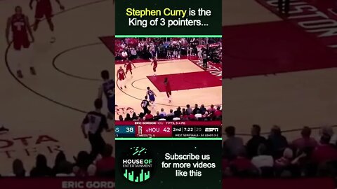 Stephen Curry, the King of 3 pointers! #Short