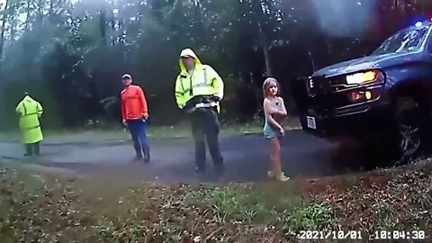 Bodycam video captures rescue of children lost in Sam Houston National Forest