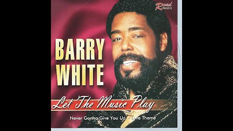Barry White Let The Music Play Live With Spanish Lyrics HD