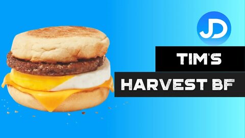 Tim Horton's Harvest Breakfast Sandwich review (Impossible Sausage)