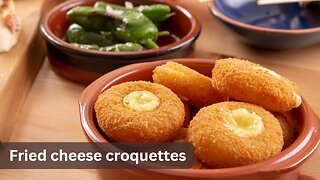 How to make Fried cheese croquettes recipe/ very testy