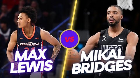 Lakers Maxwell Lewis Looks Like A Young Mikal Bridges