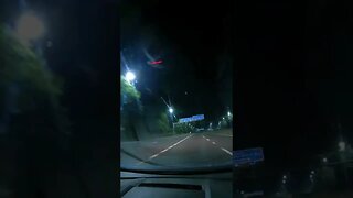 Night driving . South England . speedlapse GoPro 30th Aug.2022