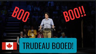 Trudeau BOOED By Crowd of Over 5000