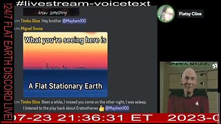 24/7 Flat Earth Discord Channel - TuRnUp TRUTH & grilo