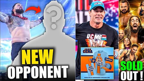 ROMAN Reigns NEW OPPONENT 😱 ! Superstar Spectacle SOLD OUT, John Cena New Merch | WWE News