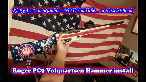 Ruger PC9 Volquartsen Hammer Install