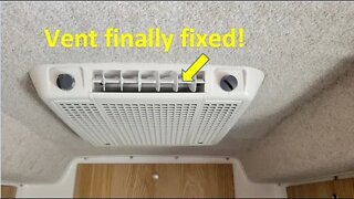 Casita Camper Air Conditioner fixed