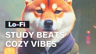 Lofi Shiba 🍃 Relaxing Study Beats for Cozy Vibes, Streaming and Hip-Hop Grooves
