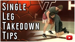 Wrestling Skills and Drills -- Single Leg Techniques --Strong Contact Coach Kevin Dresser