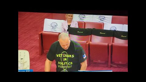Sanson President of Veterans In Politics request a major overhaul of the LVMPD Citizens Review Board