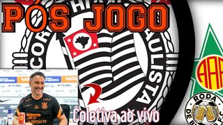 PÓS JOGO PORTUGUESA RJ X CORINTHIANS | TIME APÁTICO |COPA DO BRASIL | VITOR PEREIRA